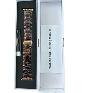 Solace Perma Band for Apple Watch 38/40/41 brand new in Dark Honey